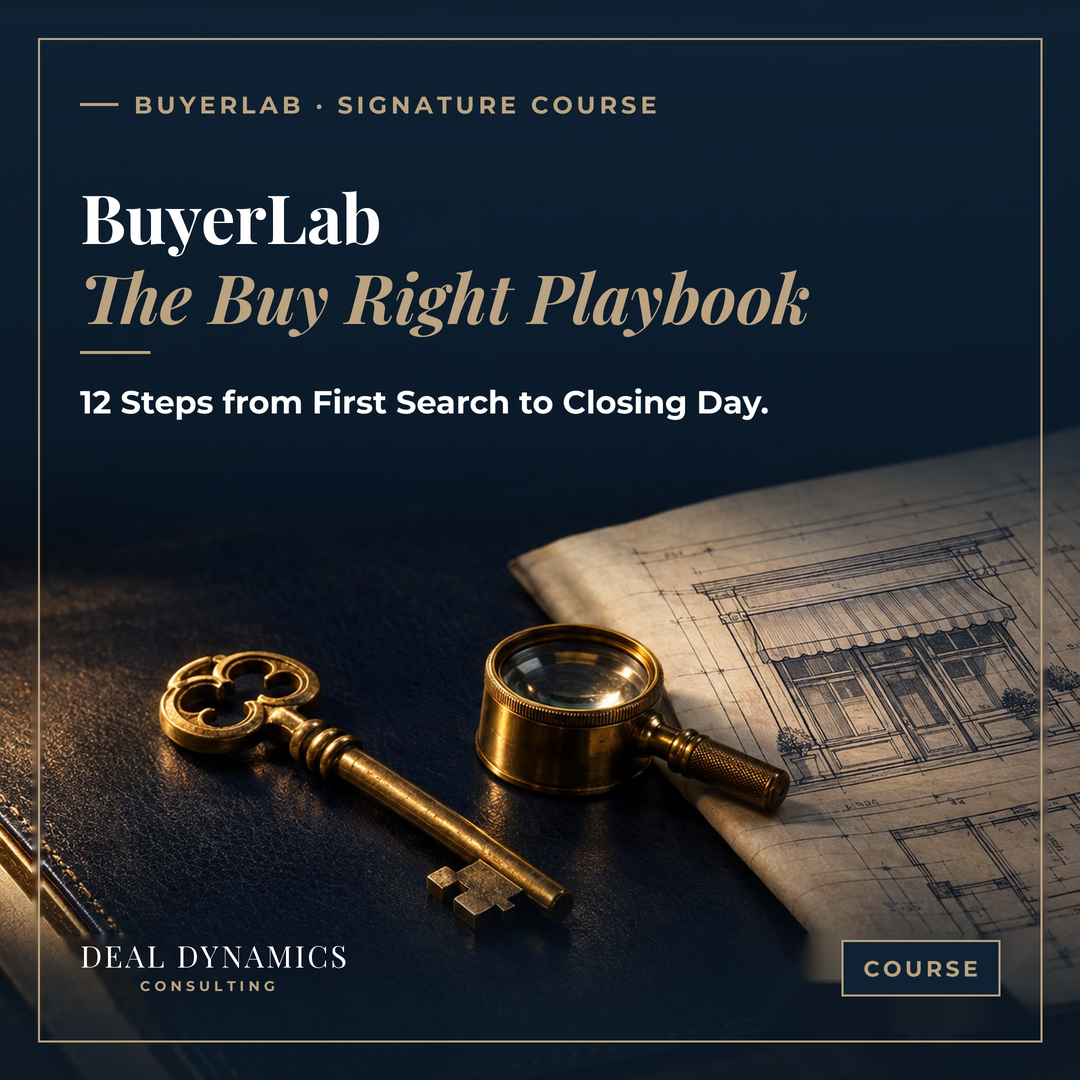 BuyerLab: The Buy Right Playbook by Deal Dynamics Consulting