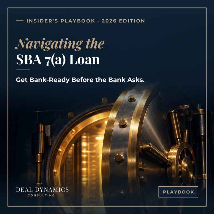 Insider’s Playbook to SBA 7(a) Loans: What Changed, What Lenders Want, and How to Get Your SBA Loan Closed.